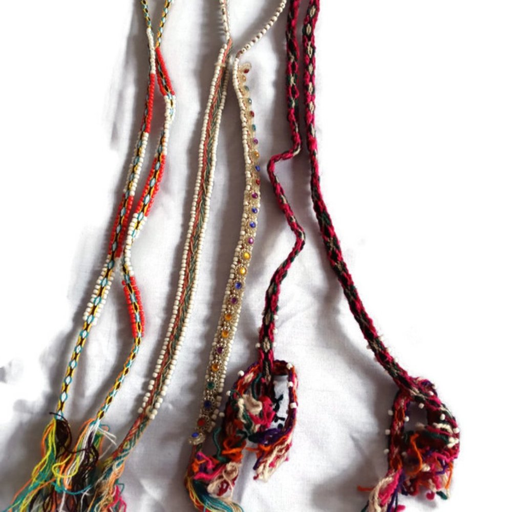 3 Handmade Dispatch Bows from Ocongate, Cusco - Authentic Shamanic Ceremony Bows - Picture 2 of 6